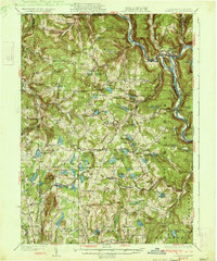 Download a high-resolution, GPS-compatible USGS topo map for Starrucca, PA (1933 edition)