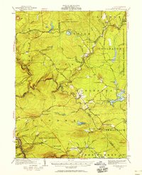 preview thumbnail of historical topo map of Carbon County, PA in 1922