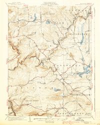 Download a high-resolution, GPS-compatible USGS topo map for Stoddartsville, PA (1938 edition)