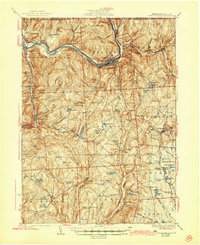 Download a high-resolution, GPS-compatible USGS topo map for Susquehanna, PA (1944 edition)