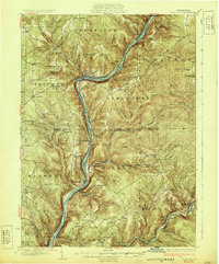 Download a high-resolution, GPS-compatible USGS topo map for Tidioute, PA (1930 edition)