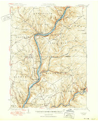 Download a high-resolution, GPS-compatible USGS topo map for Tidioute, PA (1950 edition)