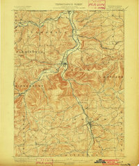 Download a high-resolution, GPS-compatible USGS topo map for Tioga, PA (1902 edition)