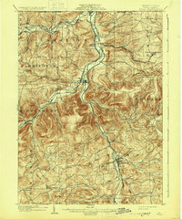 Download a high-resolution, GPS-compatible USGS topo map for Tioga, PA (1931 edition)