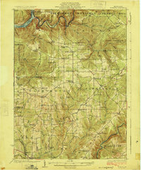 Download a high-resolution, GPS-compatible USGS topo map for Tionesta, PA (1924 edition)