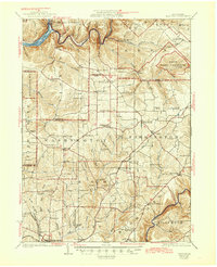 preview thumbnail of historical topo map of Clarion County, PA in 1924