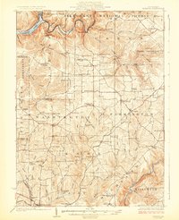 Download a high-resolution, GPS-compatible USGS topo map for Tionesta, PA (1924 edition)