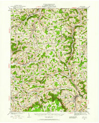Download a high-resolution, GPS-compatible USGS topo map for Troy, PA (1961 edition)