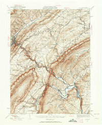 1929 Map of Tyrone, 1964 Print