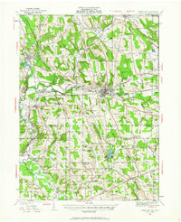 Download a high-resolution, GPS-compatible USGS topo map for Union City, PA (1961 edition)