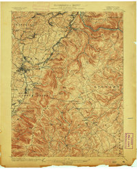 1900 Map of Uniontown