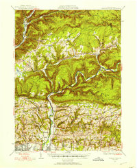 Download a high-resolution, GPS-compatible USGS topo map for Warrensville, PA (1930 edition)