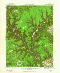 Download a high-resolution, GPS-compatible USGS topo map for Waterville, PA (1937 edition)