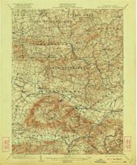 1902 Map of Wernersville, 1922 Print