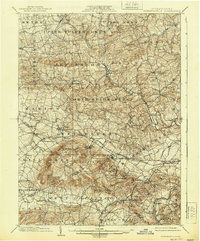1902 Map of Wernersville, 1939 Print