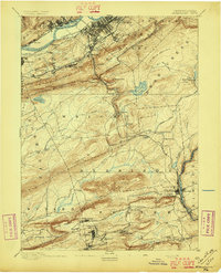 1894 Map of Wilkesbarre