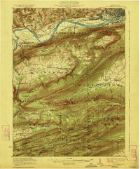 1923 Map of Williamsport