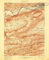 1923 Map of Williamsport