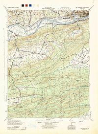 preview thumbnail of historical topo map of Williamsport, PA in 1944