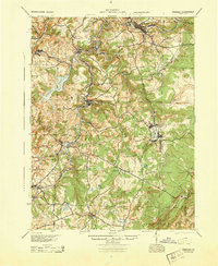 Download a high-resolution, GPS-compatible USGS topo map for Windber, PA (1944 edition)