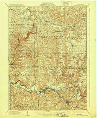 Download a high-resolution, GPS-compatible USGS topo map for Zelienople, PA (1929 edition)