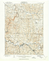 Download a high-resolution, GPS-compatible USGS topo map for Zelienople, PA (1963 edition)