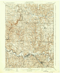 Download a high-resolution, GPS-compatible USGS topo map for Zelienople, PA (1937 edition)