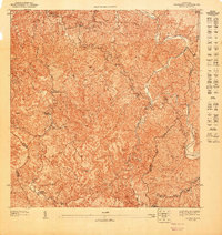 preview thumbnail of historical topo map of Utuado County, PR in 1947