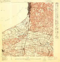 Download a high-resolution, GPS-compatible USGS topo map for Aguadilla SE, PR (1950 edition)