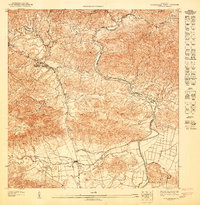 1947 Map of Bairoa La Veinticinco, PR