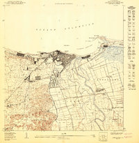 1950 Map of Arecibo, PR