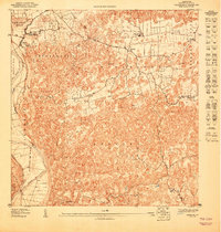 preview thumbnail of historical topo map of Arecibo County, PR in 1947