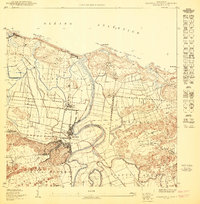 preview thumbnail of historical topo map of Manatí County, PR in 1950