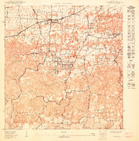 preview thumbnail of historical topo map of Hatillo County, PR in 1950