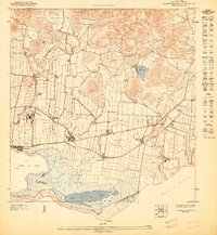 Download a high-resolution, GPS-compatible USGS topo map for Central Aguirre NE, PR (1947 edition)
