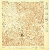 preview thumbnail of historical topo map of Morovis County, PR in 1947