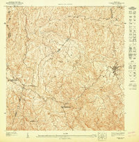 preview thumbnail of historical topo map of Corozal County, PR in 1947