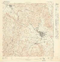 1947 Map of Humacao SO