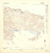 1947 Map of Isla De Vieques 2, 1948 Print