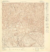 1950 Map of Moca SE