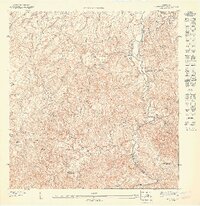 1947 Map of Naranjito NE