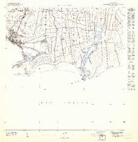 1947 Map of Playa De Ponce NO