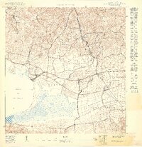 1949 Map of Puerto Real SE