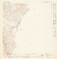 1947 Map of Punta Guayanes NE