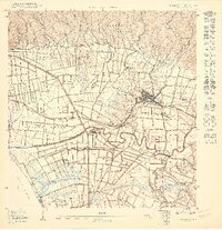 1950 Map of Rincon SE