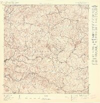 1950 Map of Rosario NO