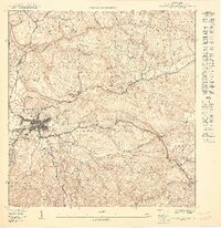 1950 Map of San Sebastian NO