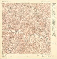 1950 Map of San Sebastian SO