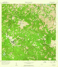 Download a high-resolution, GPS-compatible USGS topo map for Adjuntas, PR (1962 edition)
