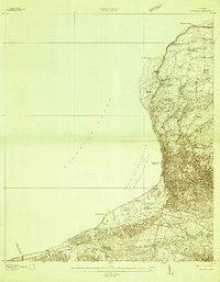 1937 Map of Aguadilla